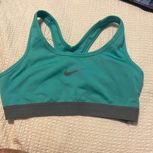 Turquoise Nike Sports Bra